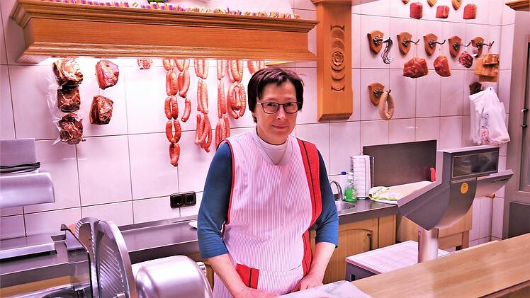 Der Räuber überfiel erst die Tankstelle in Stockheim, vier Wochen später ging er beim Frankenwaldmetzger leer aus.  Fotos: Sandra Hackenberg