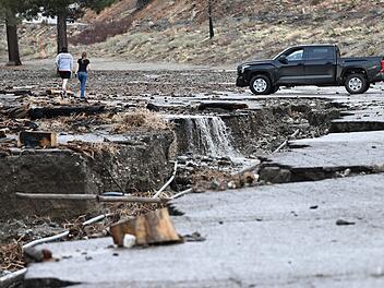 Unwetter in Kalifornien