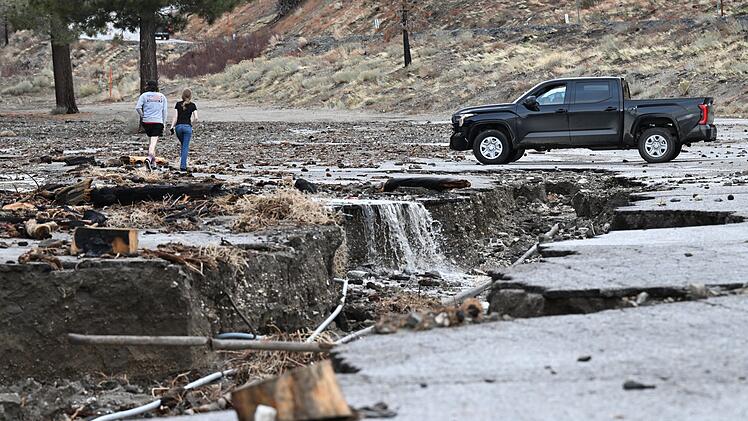 Unwetter in Kalifornien