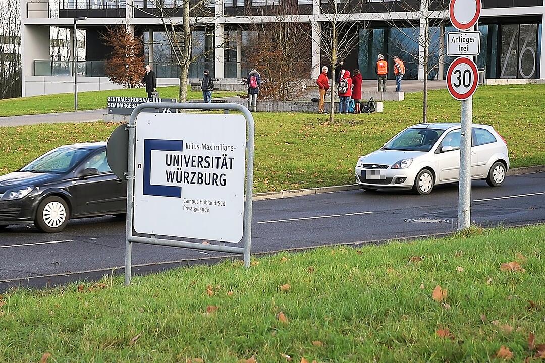 Bombendrohung am Würzburger Uni Campus