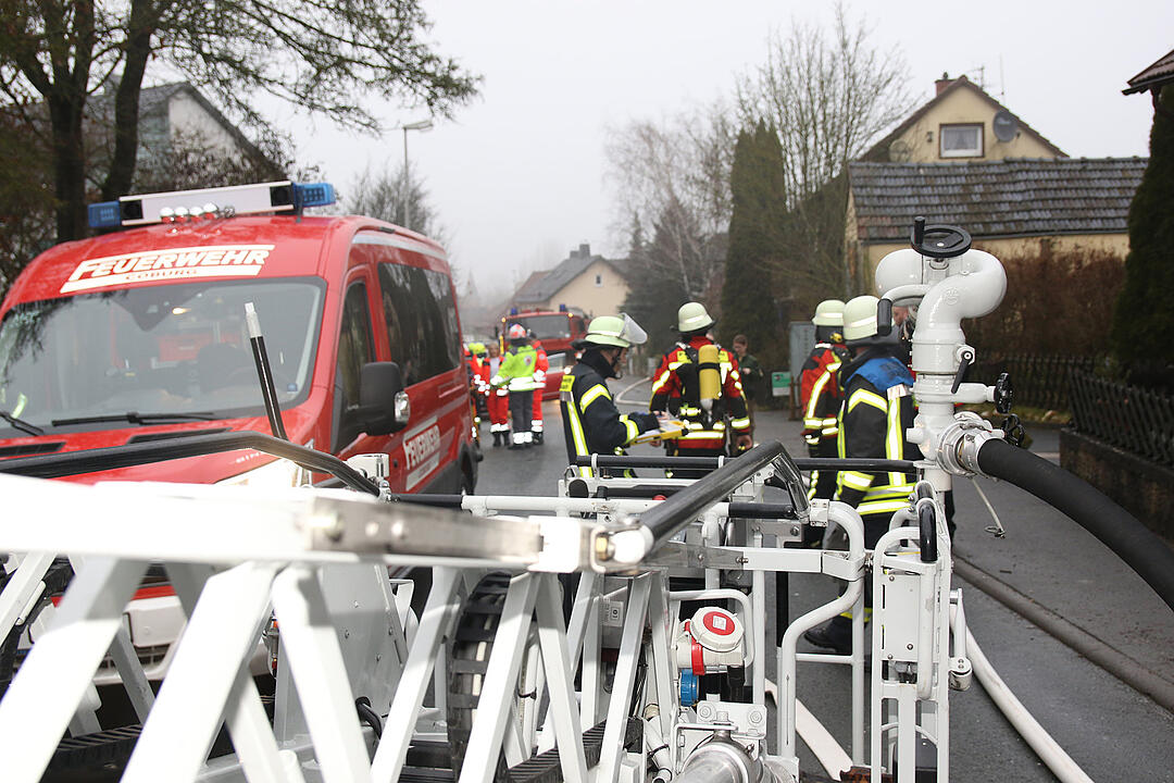 Wohnhausbrand in Coburg: Bewohnerin wurde schwer verletzt – Haus unbewohnbar
