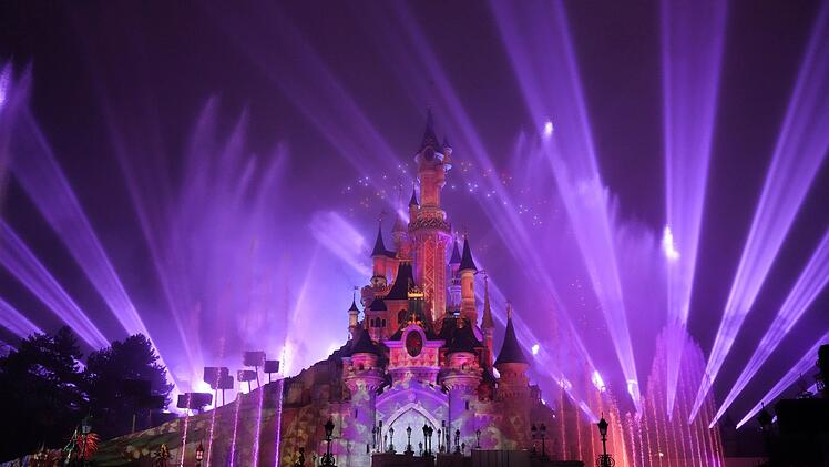 Feuerwerk in Disneyland