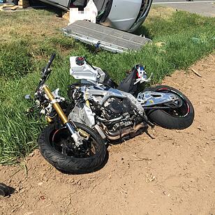 Motorradfahrer stirbt bei Crash im Gegenverkehr im Kreis Fürth