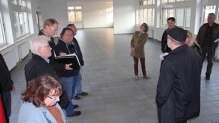 Die einstige Bundeswehr-Kantine steht als kleiner Saal nunmehr zur Verfügung.