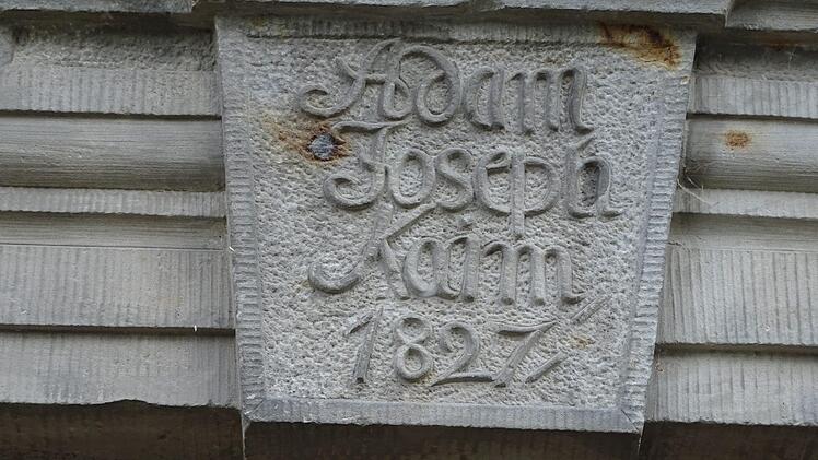 Der Schlussstein der Kuchenm&uuml;hle