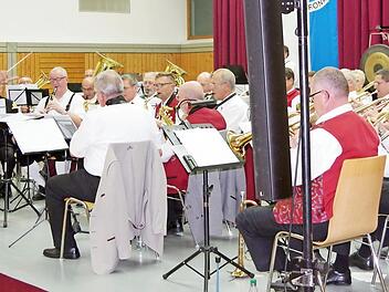 Das Kreisorchester Kronach freut sich auf das große Jubiläums-Benefizkonzert am kommenden Samstag. Das Bild stammt vom Jahreskonzert 2018, damals in der Kronachtalhalle Steinberg.  Foto: Heike Schülein