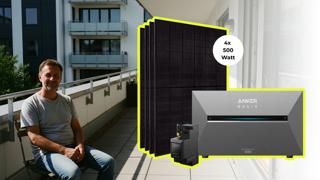 Solago XXL-Balkonkraftwerke: 4000-Watt-Set mit Solarbank 3 Pro im Fokus