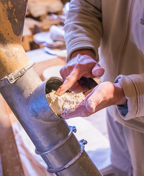 Besuch in der Schaubm&uuml;hle