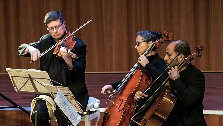Tolles Coburg-Gastspiel: das Sestetto Stradivari begeisterte im Kongresshaus Rosengarten.Foto: Jochen Berger