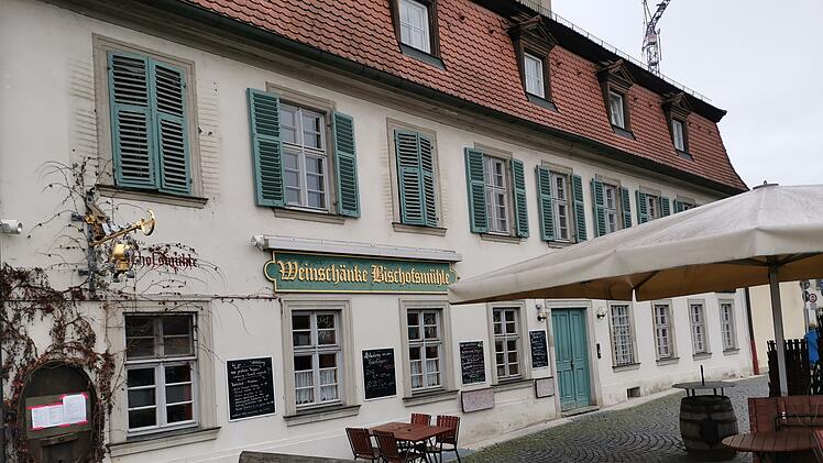 Weinschänke "Bischofsmühle" in Bamberg