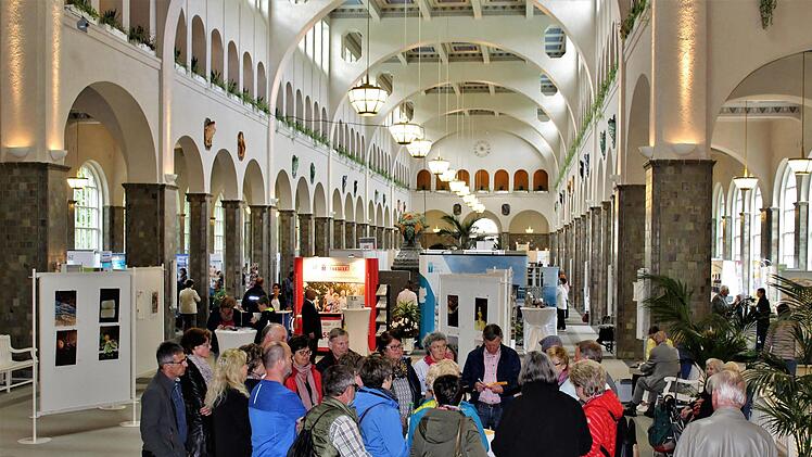 Ausstellung in beeindruckendem Ambiente. Foto: Werner Vogel