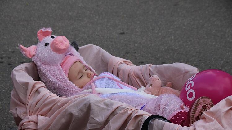 Faschingszug in Poppenlauer.Heike Beudert