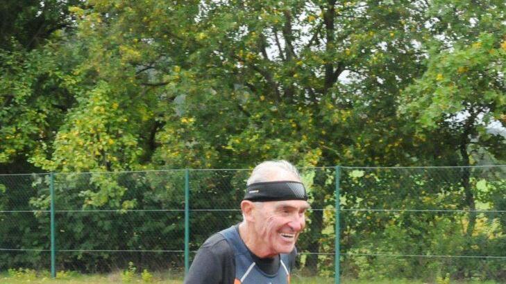 Mit 84 Jahren ist Alfred Zach immer noch fit und war ältester Teilnehmer.  Foto: Michael Kraus