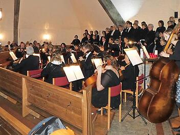 Kammerorchester und St.-Johannes-Chor harmonierten prächtig. Fotos: Horst Wunner