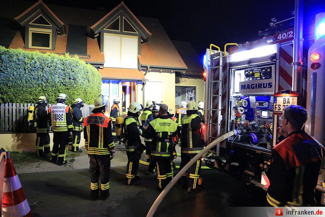 Brand in Roßdorf am Forst