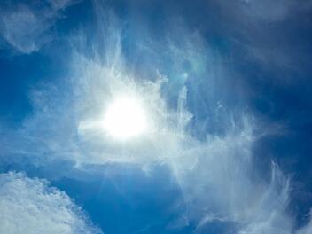 Sonniges Wetter