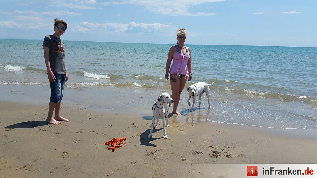 Am Hundestrand Adria genießen