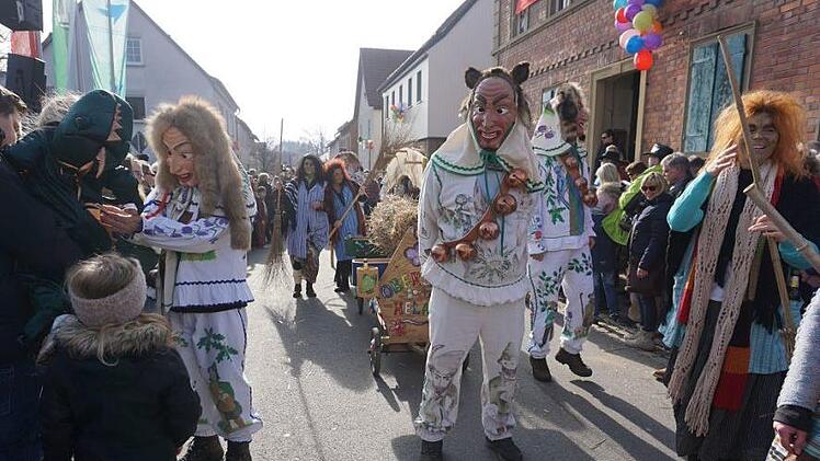 Rhöner Maskenfastnacht. Foto: Marion Eckert