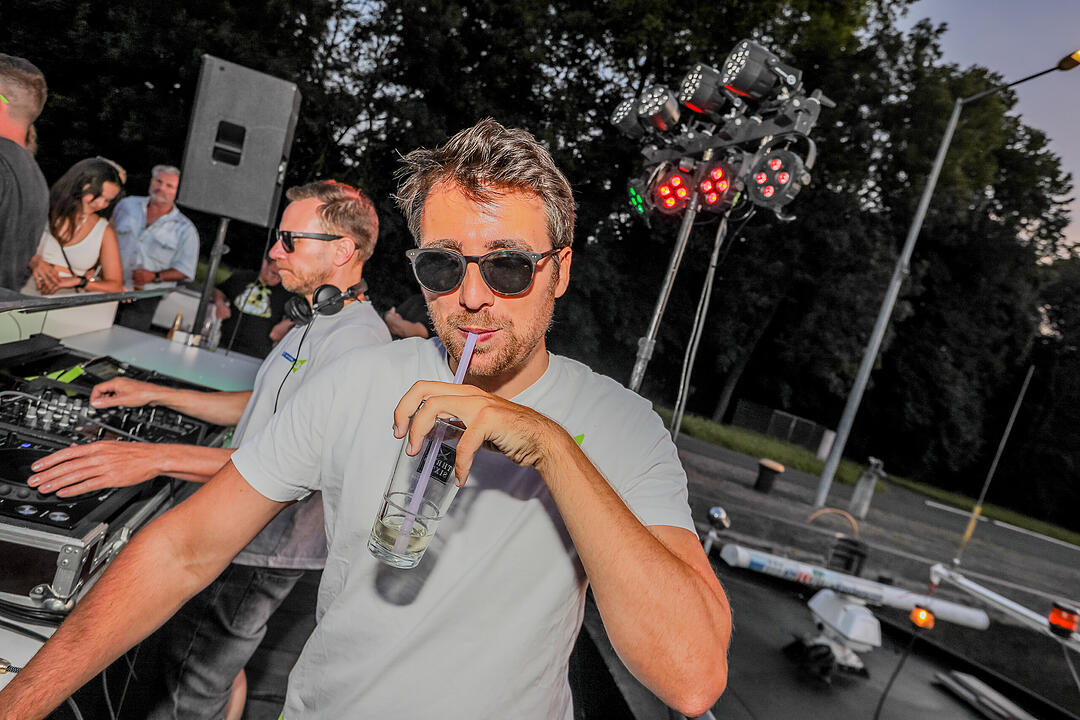 Auf drei Decks wurde richtig gefeiert!