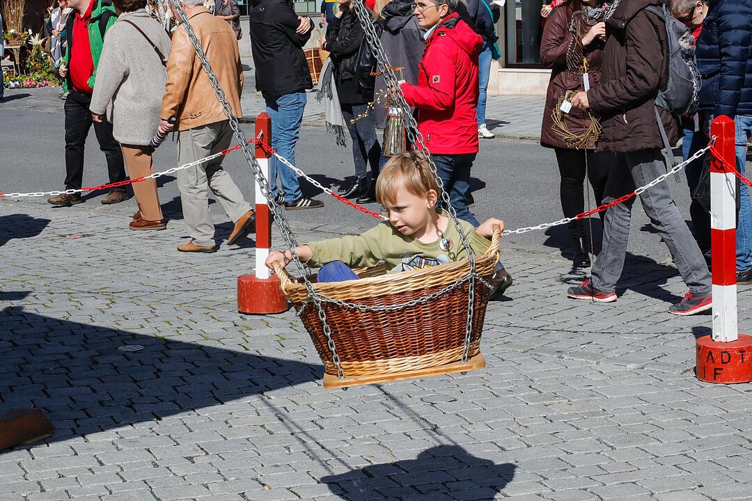 Korbmarkt in Lichtenfels am Samstag