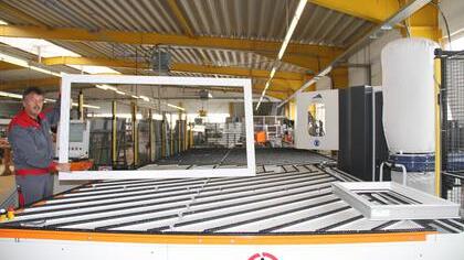 Michel-Fenster werden nach dem neuesten Stand der Technik hergestellt. Fotos: Gerda Völk