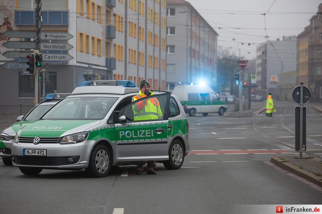 Großeinsatz am türkischen Konsulat in Nürnberg