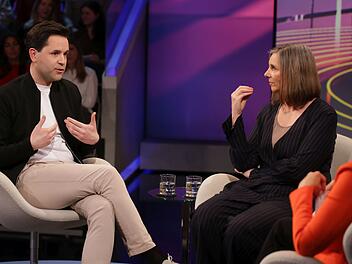 Johannes Winkel und Katrin G&ouml;ring-Eckardt waren sich bei "Maischberger" in vielen Punkten uneinig. Nicht aber in der Fragen der Verwendung des Sonderverm&ouml;gens.