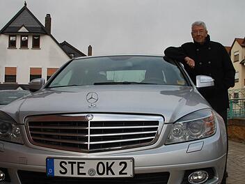 Otmar Kraus suchte sich seine Initialen aus. Foto: ME