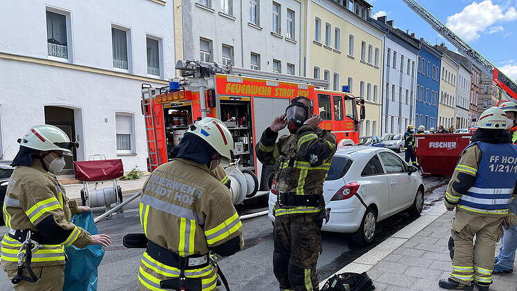 Feuer in Dachstuhl ausgebrochen