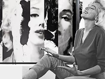 Marilyn Monroe, wie Allan Grant sie portr&auml;tierte.
