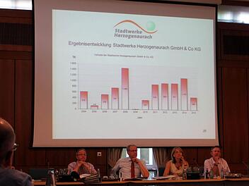 Gesch&auml;ftsf&uuml;hrer J&uuml;rgen Bauer stellte die Jahresabschl&uuml;sse der Herzo Werke vor. Foto: Richard S&auml;nger