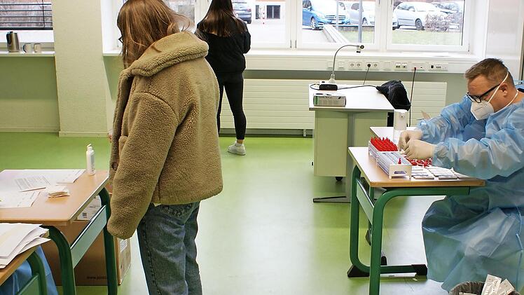 Etwa 450 SchülerInnen haben bei den Tests an der Realschule mitgemacht.