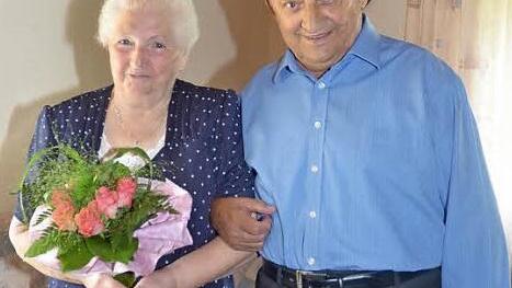Barbara und Georg Stumpf feierten ihre goldene Hochzeit in Brauersdorf. Foto: Karl-Heinz Hofmann