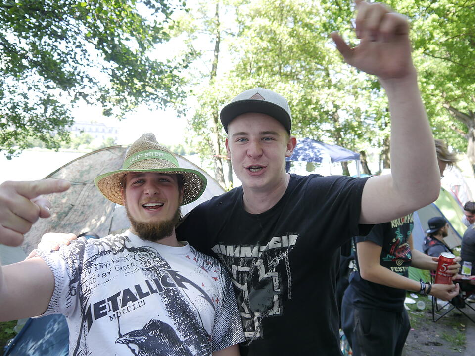 Die verrücktesten Rock im Park-Besucher am Festival-Samstag