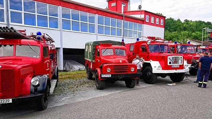 red oldtimer
