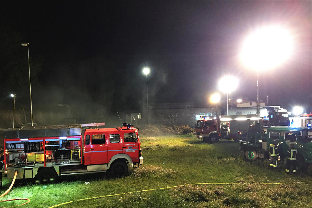 Großbrand in Ochsenfurt