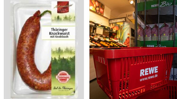 Wurst-Rückruf bei Rewe