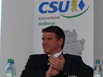 Steffen Vogel führt weiterhin den CSU-Kreisverband Haßberge.  Foto: Klaus Schmitt