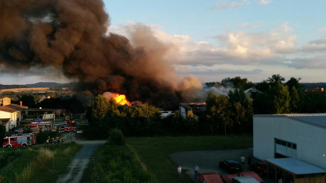 In Marktzeuln ist es in einer Kart-Bahn zu einer Verpuffung gekommen. Ein Mann wurde schwer verletzt.