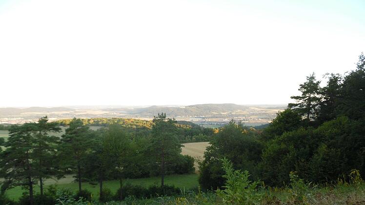 Auf dem Zentralplateau des Alten Staffelbergs