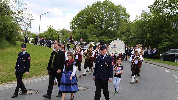 Der Festzug in Kunreuth Foto: Franz Galster