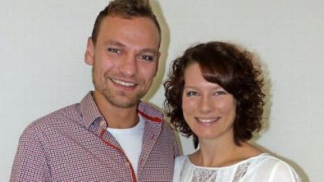 Das neue Stadtsteinacher Prinzenpaar, Ihre Lieblichkeit Melissa I. und Seine Tollität Marcel I., regiert bis zum Faschingsdienstag das Stanicher Narrenvolk.  Foto: Klaus-Peter Wulf