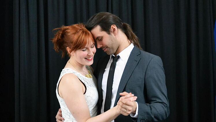 Laura Mann und Marc Borchert in "Die letzten fünf Jahre" Foto: Fränkischer Theatersommer