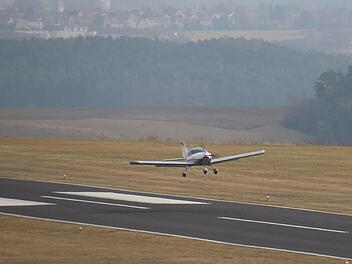 Flugplatz Coburg-Brandensteinsebene, geplant ist ein Verkehrslandeplatz bei Neida. Wendelin Mark