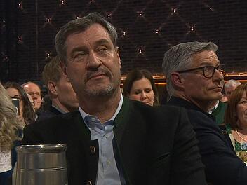 Die Fastenpredigt "Auf dem Nockherberg 2025" war nicht so ganz nach dem Geschmack von Markus S&ouml;der.