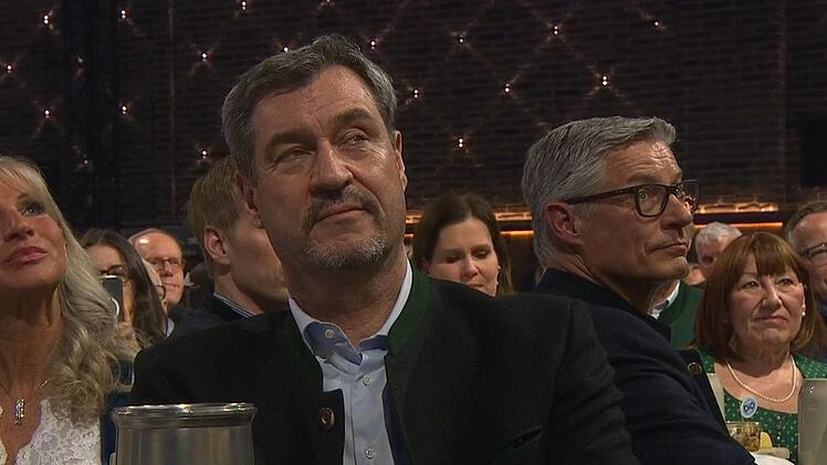 Die Fastenpredigt "Auf dem Nockherberg 2025" war nicht so ganz nach dem Geschmack von Markus S&ouml;der.