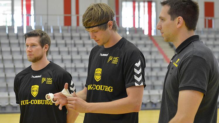 Die bisherigen Neuverpflichtungen (von links): Till Riehn, Phillip Barsties und Jiri Vitek.