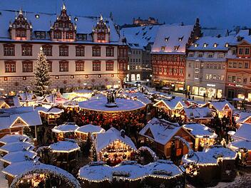 Auf den ersten Blick soll der Coburger Weihnachtsmarkt heuer genauso aussehen wie in den vergangenen Jahren...