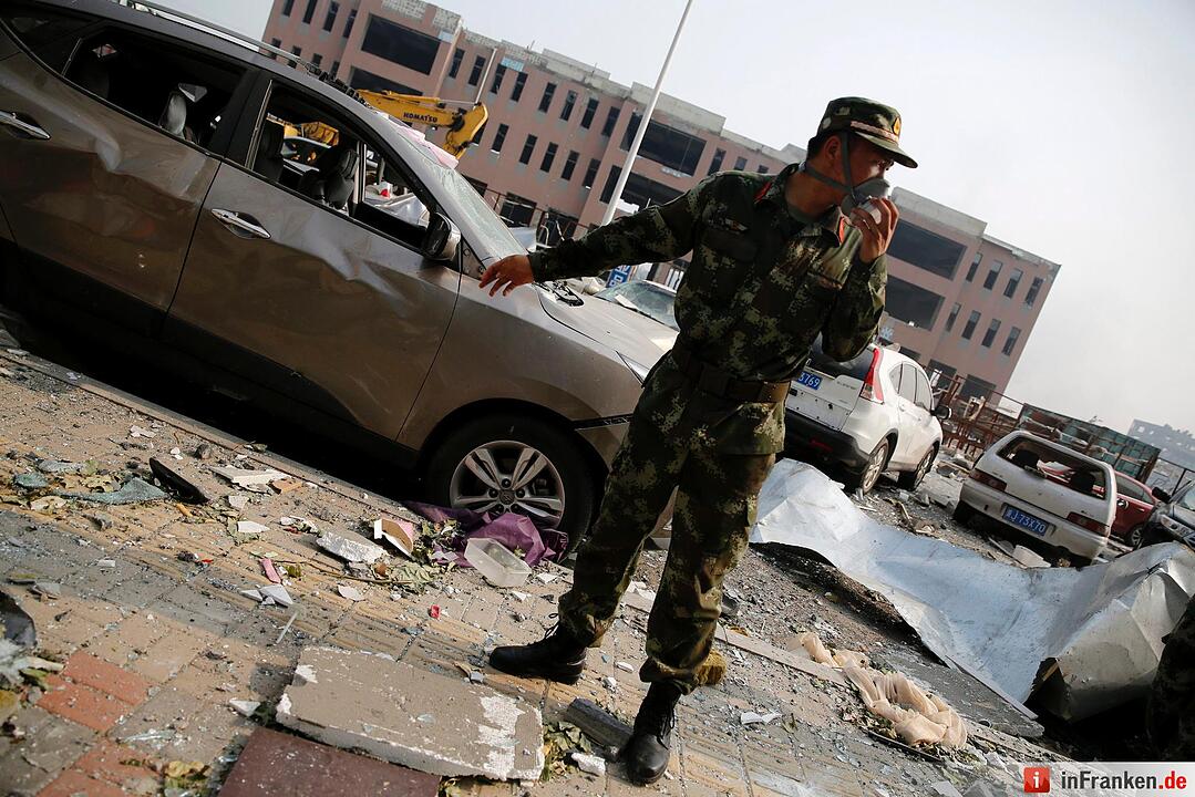 Huge explosion rocks Chinese port city of Tianjin