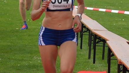 Domenika Mayer gab bei den Frauen den Ton an.